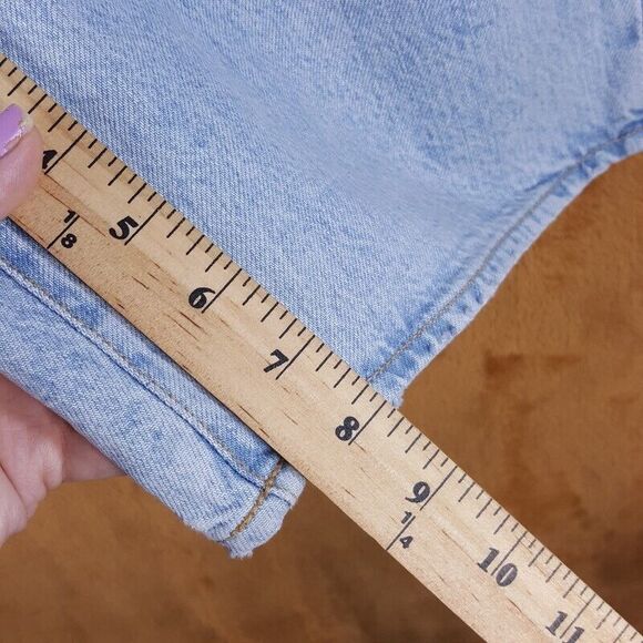 MADEWELL Mens Shorts Size 31 Blue Jean Medium Wash Denim 8" - Picture 7 of 8